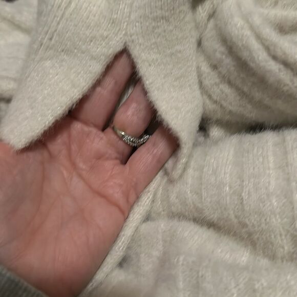 AERIE | Buttercream Soft Crew Tunic Sweater in Cappuccino | M - Picture 7 of 7